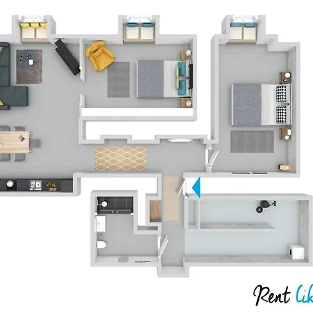Rent Like - Czerniakowska 178 公寓